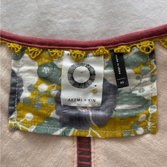 ANTHROPOLOGIE Coral Quilted Blazer - Picture 4 of 4